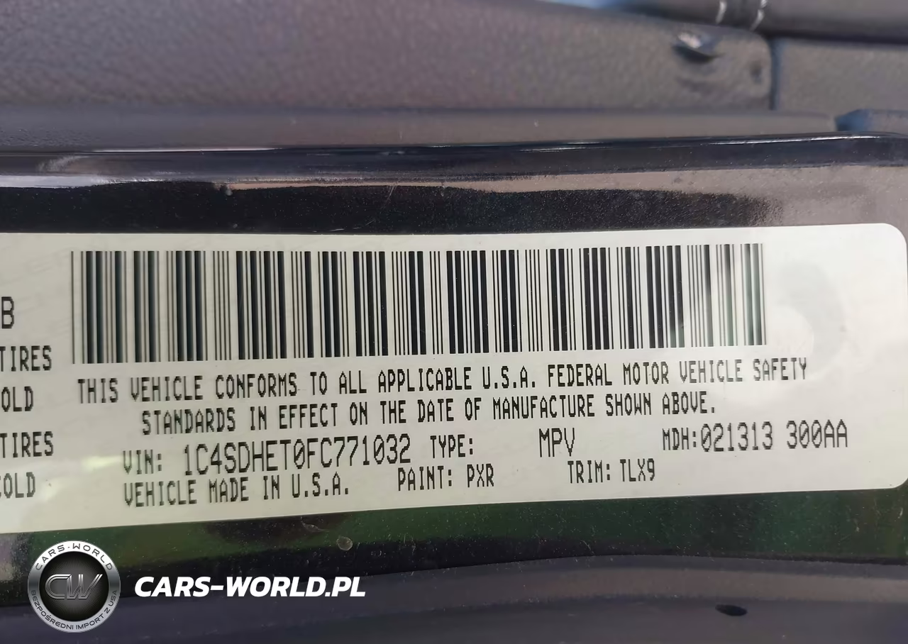 2015 Dodge Durango Citadel VIN:1C4SDHET0FC771032 - 9