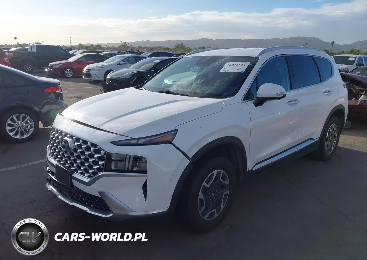 2022 Hyundai Santa Fe Hybrid Blue VIN:KM8S2DA16NU023988 - 2