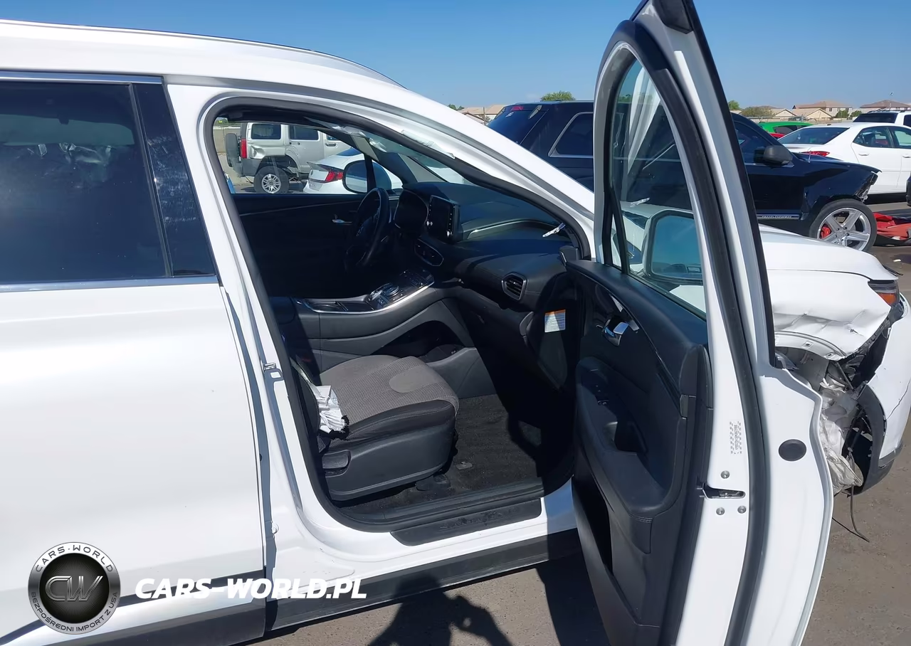 2022 Hyundai Santa Fe Hybrid Blue VIN:KM8S2DA16NU023988 - 5