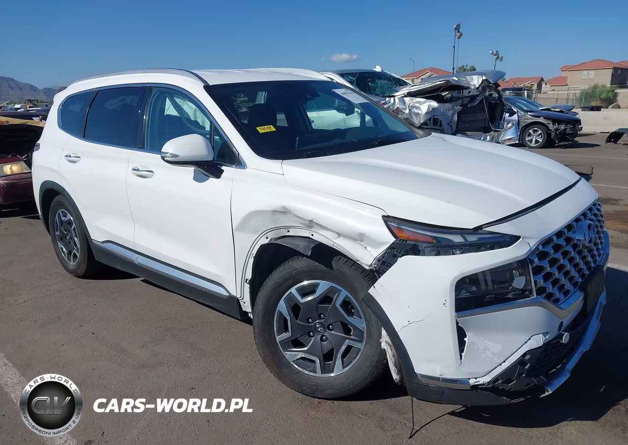 2022 Hyundai Santa Fe Hybrid Blue VIN:KM8S2DA16NU023988 - 6