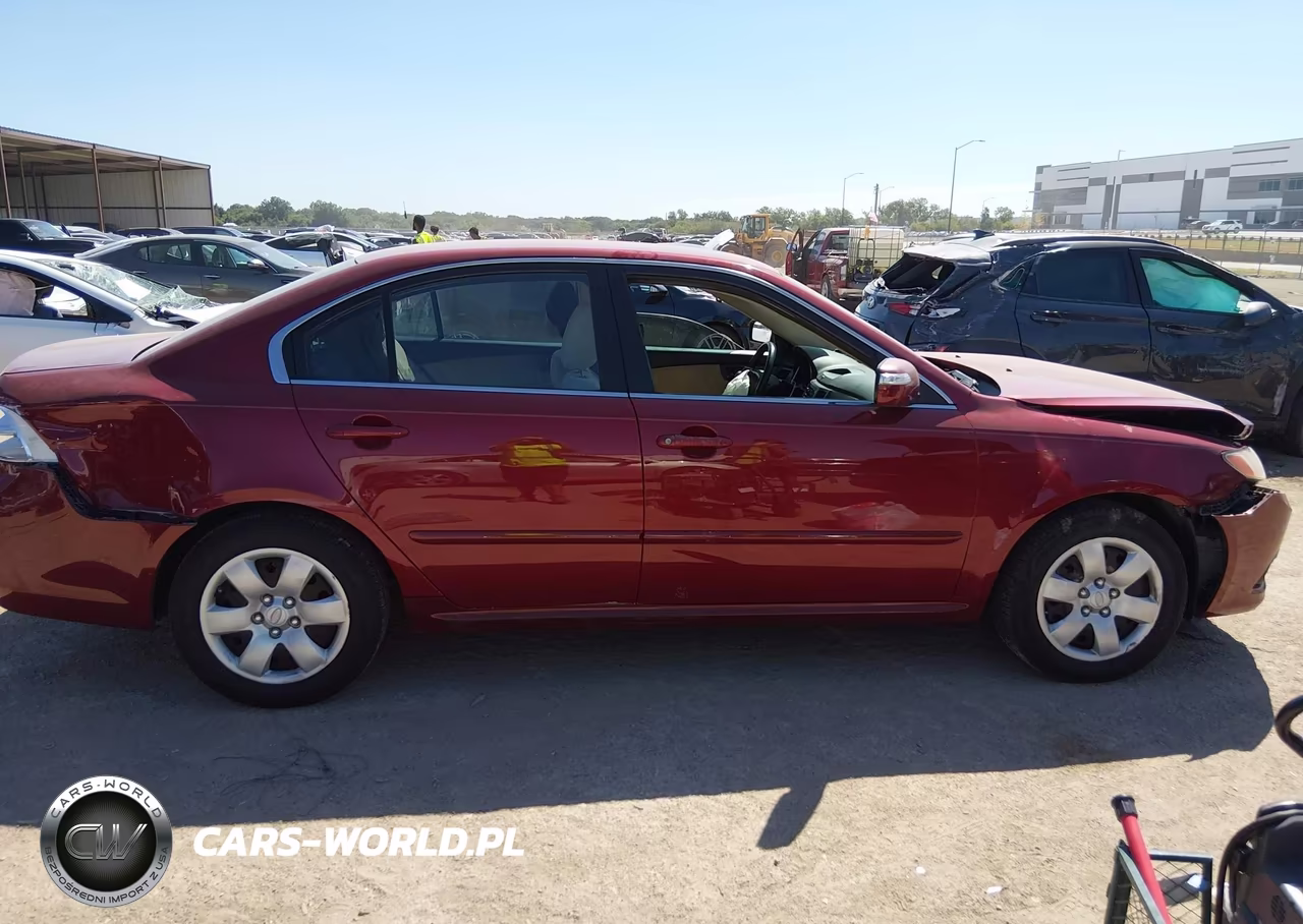 2009 Kia Optima Lx VIN:KNAGE228X95322544 - 13