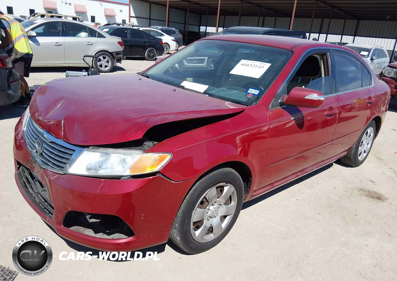 2009 Kia Optima Lx VIN:KNAGE228X95322544 - 2