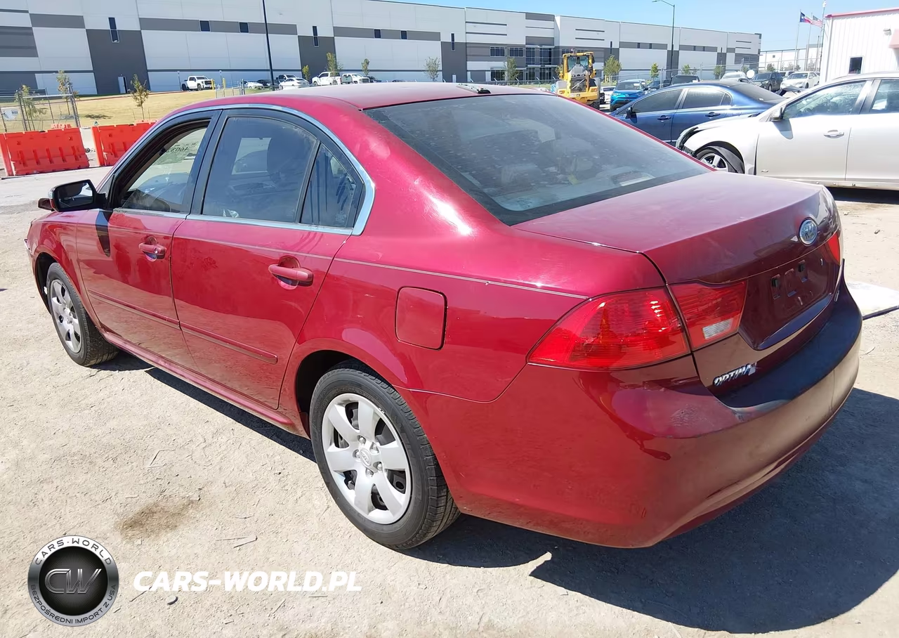 2009 Kia Optima Lx VIN:KNAGE228X95322544 - 3