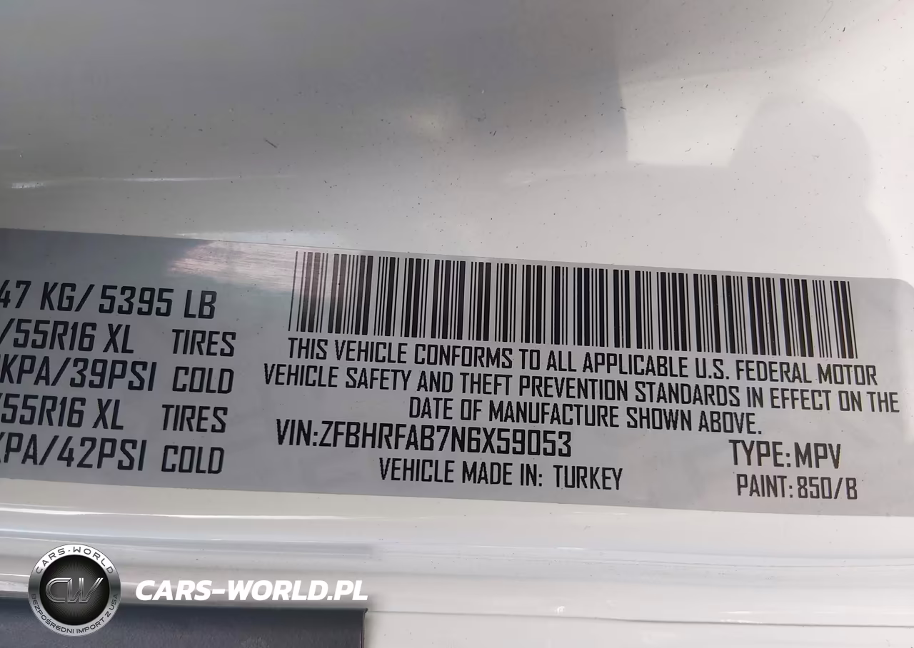 2022 Ram Promaster City Cargo Van VIN:ZFBHRFAB7N6X59053 - 9
