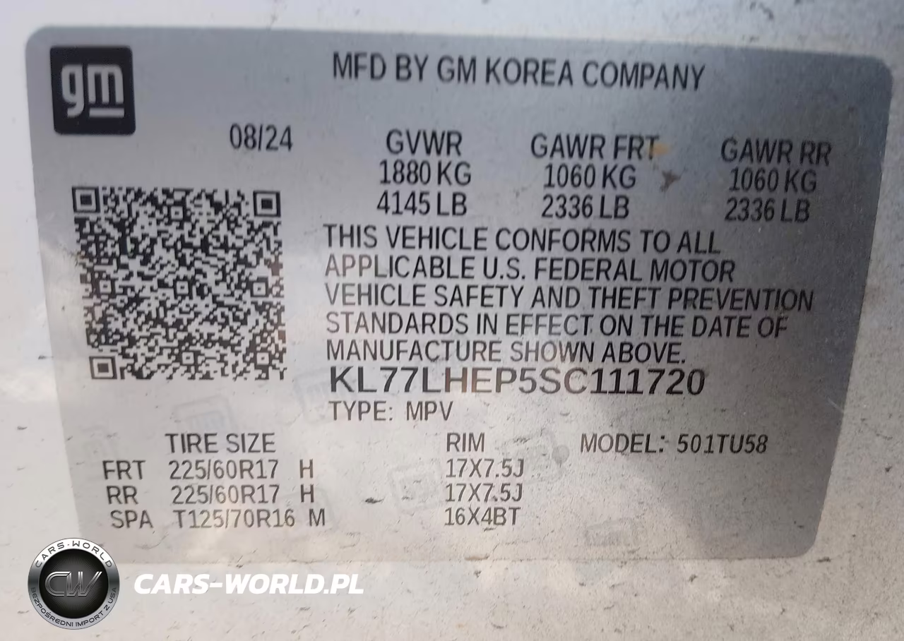 2025 Chevrolet Trax Fwd Lt VIN:KL77LHEP5SC111720 - 9