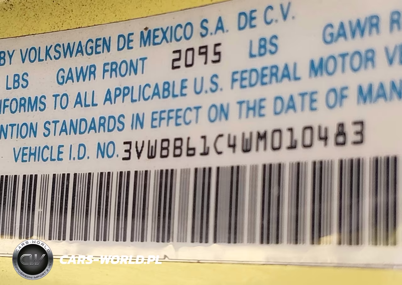 1998 Volkswagen New Beetle VIN:3VWBB61C4WM010483 - 9