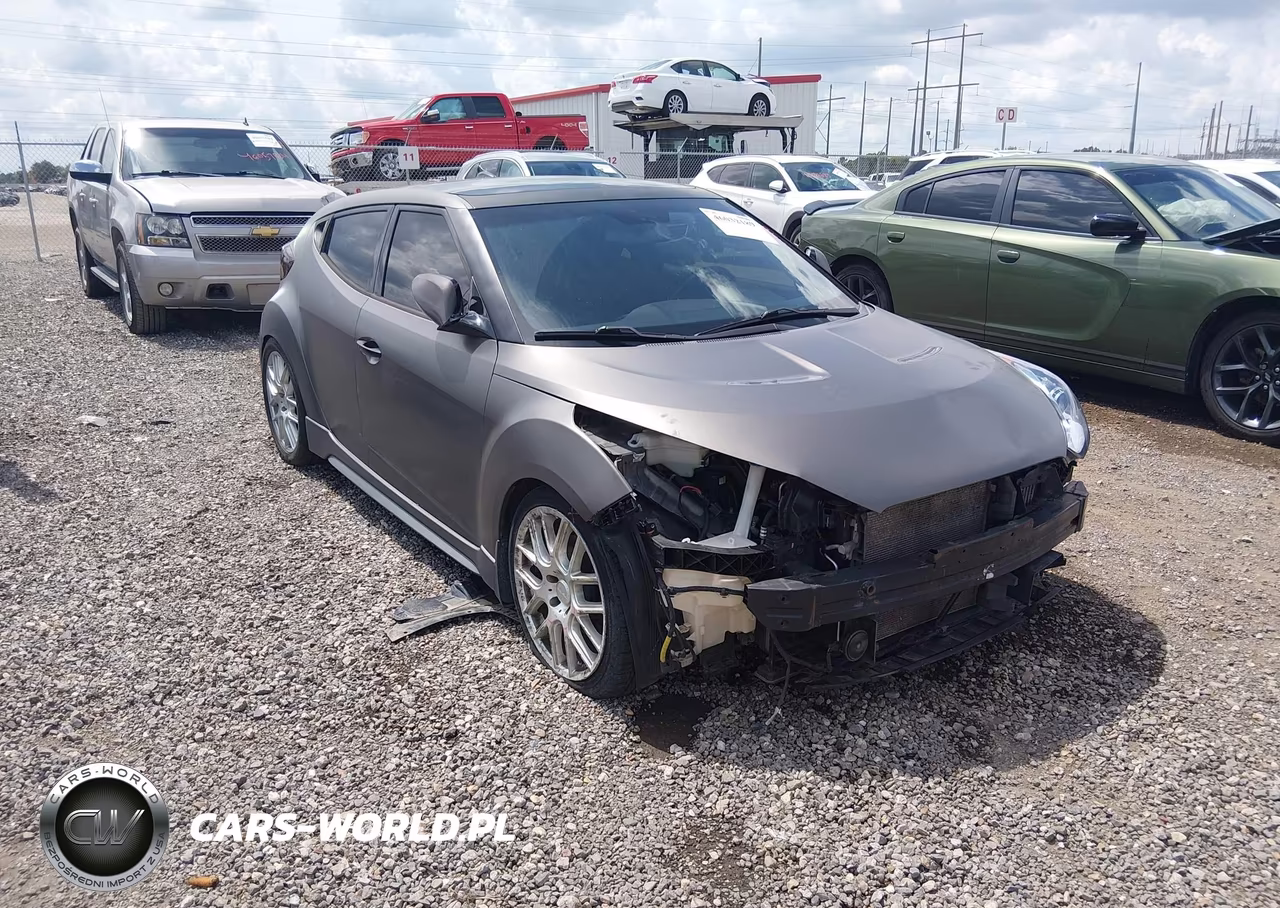 2014 Hyundai Veloster Turbo W-Blue