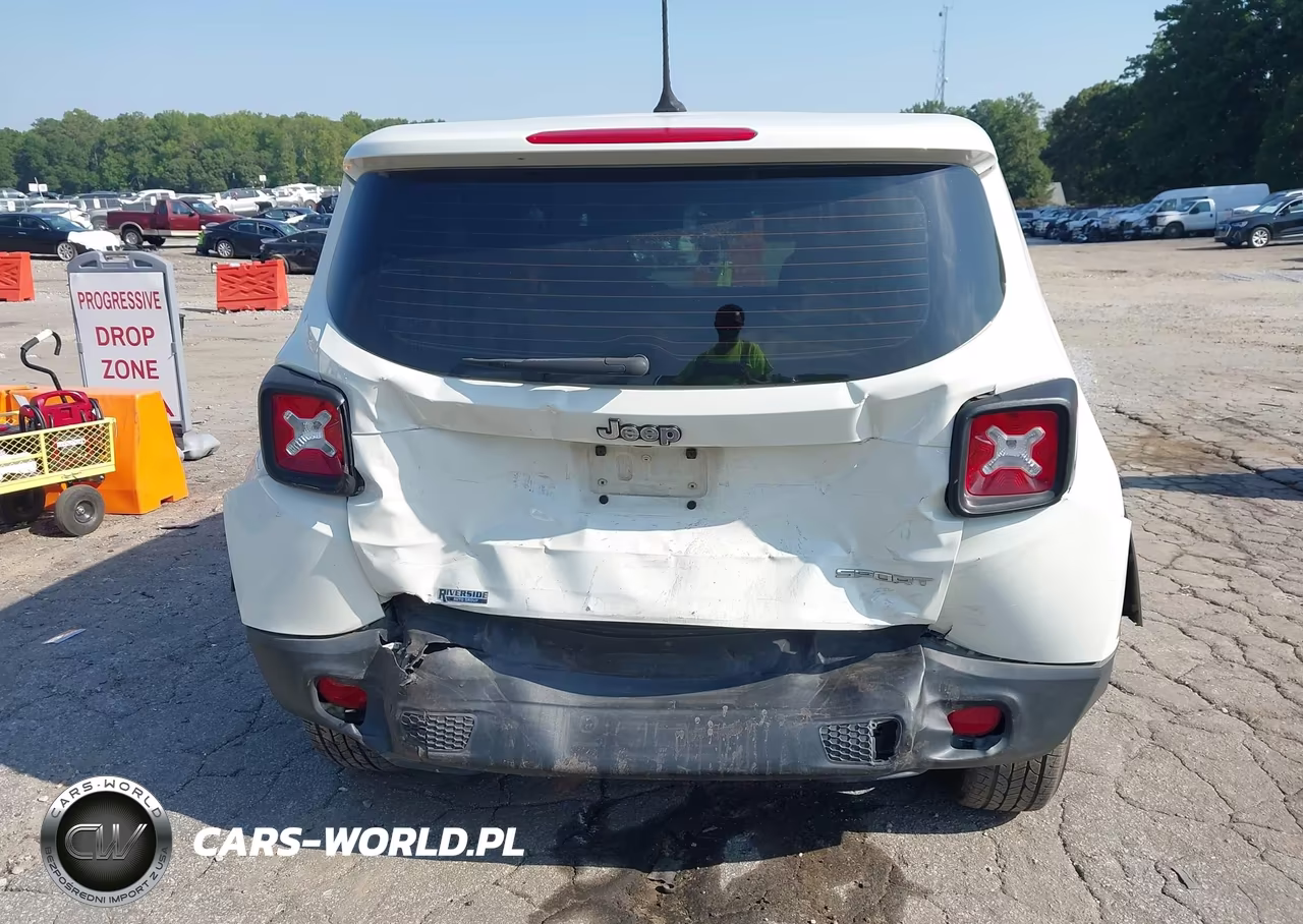 2017 Jeep Renegade Sport Fwd VIN:ZACCJAAB7HPE69866 - 16