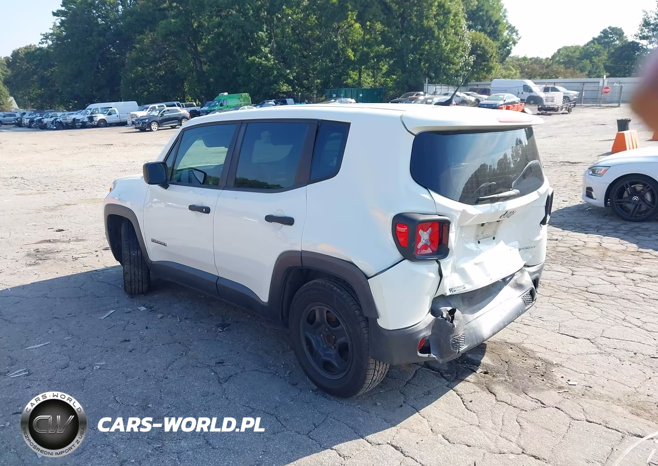 2017 Jeep Renegade Sport Fwd VIN:ZACCJAAB7HPE69866 - 3