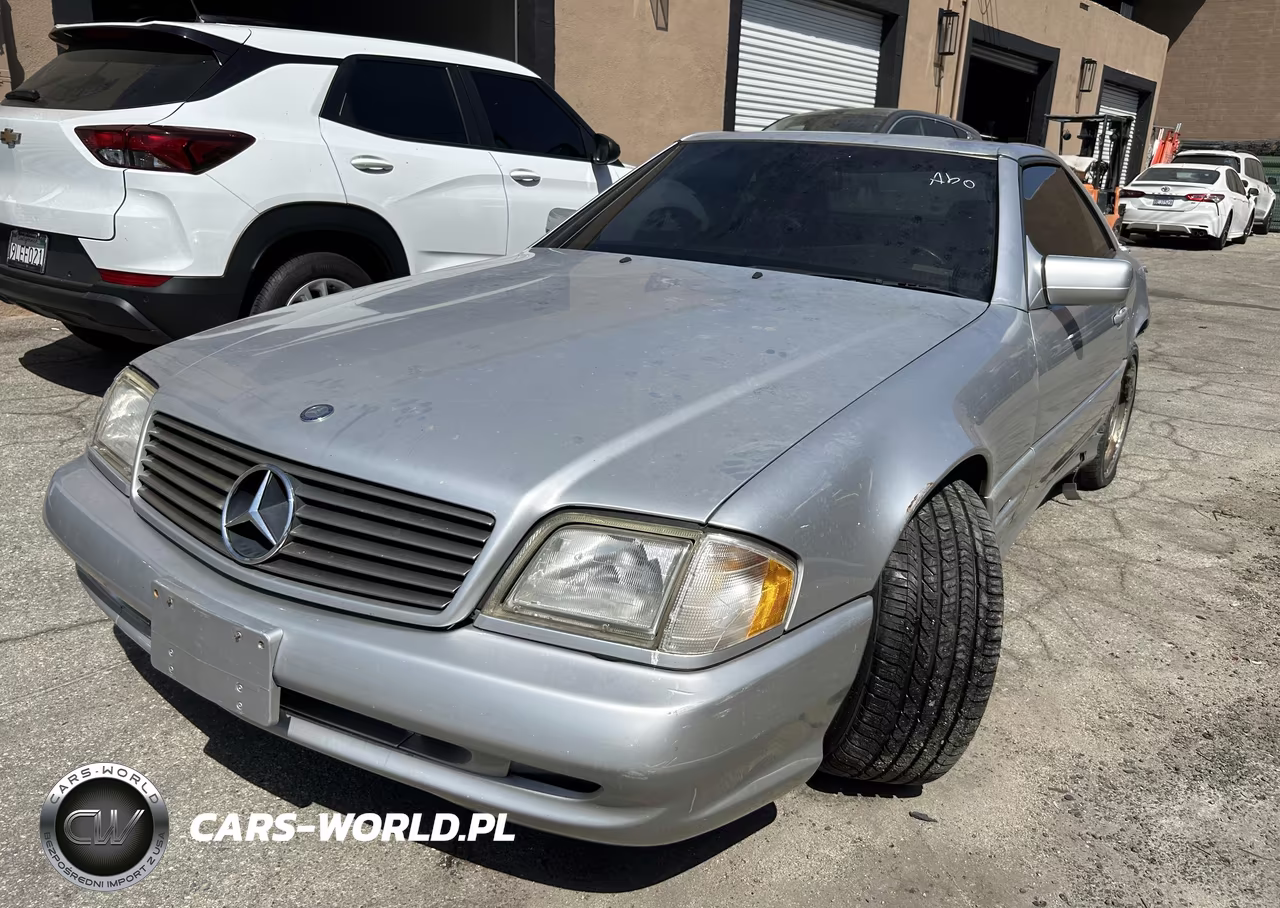 2001 Mercedes-Benz Sl 500 VIN:WDBFA68F01F200280 - 2