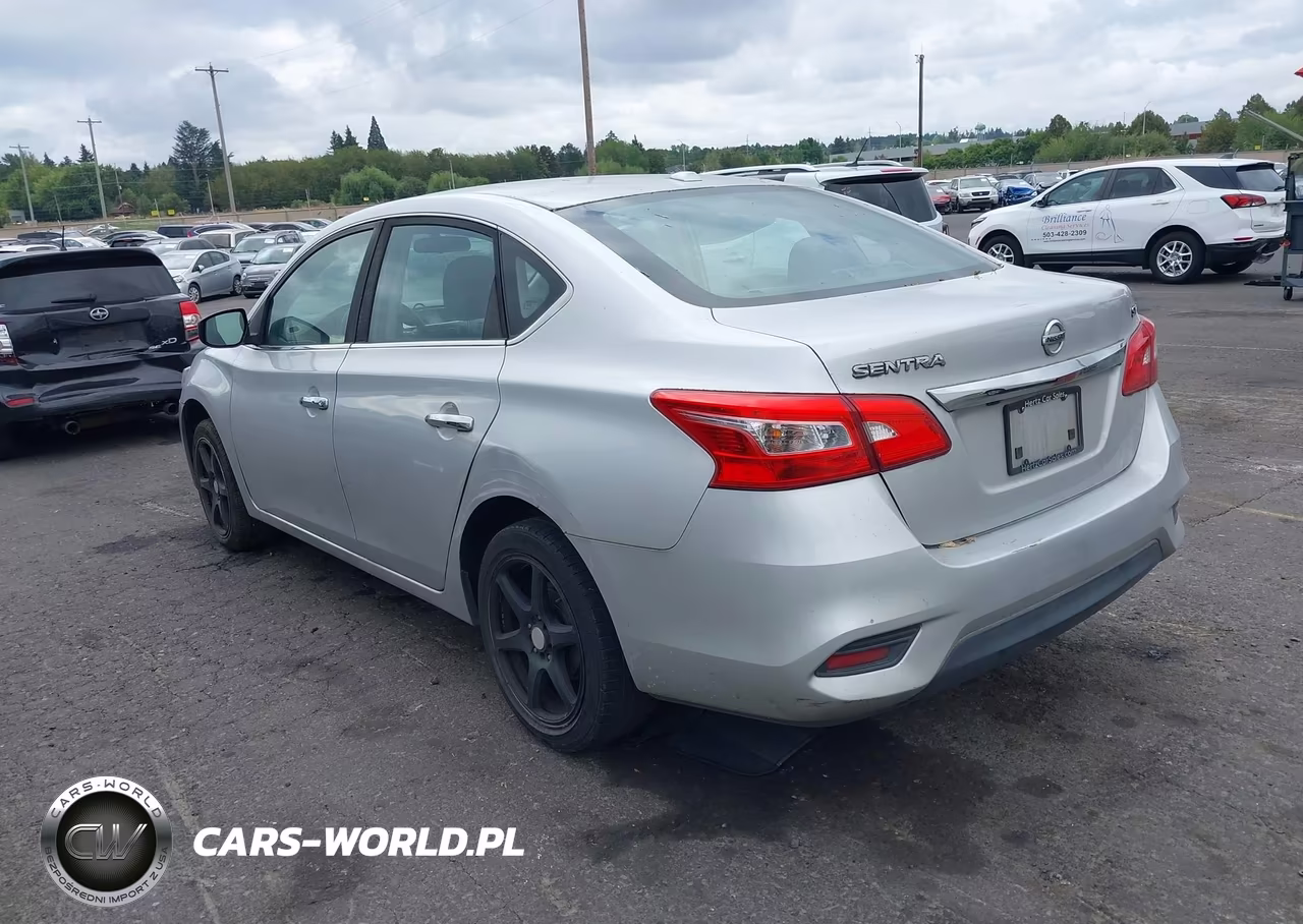 2017 Nissan Sentra Sv VIN:3N1AB7AP2HL693903 - 3