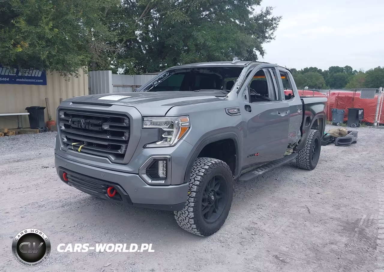 2021 GMC Sierra 1500 4Wd Short Box At4 VIN:3GTP9EEL6MG316802 - 2
