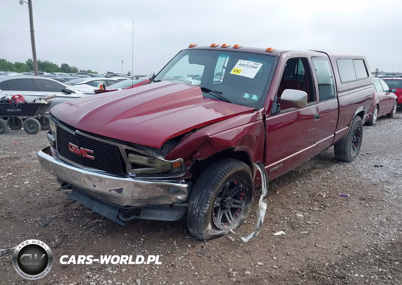 1993 GMC Sierra K1500 VIN:2GTEK19K6P1539618 - 2
