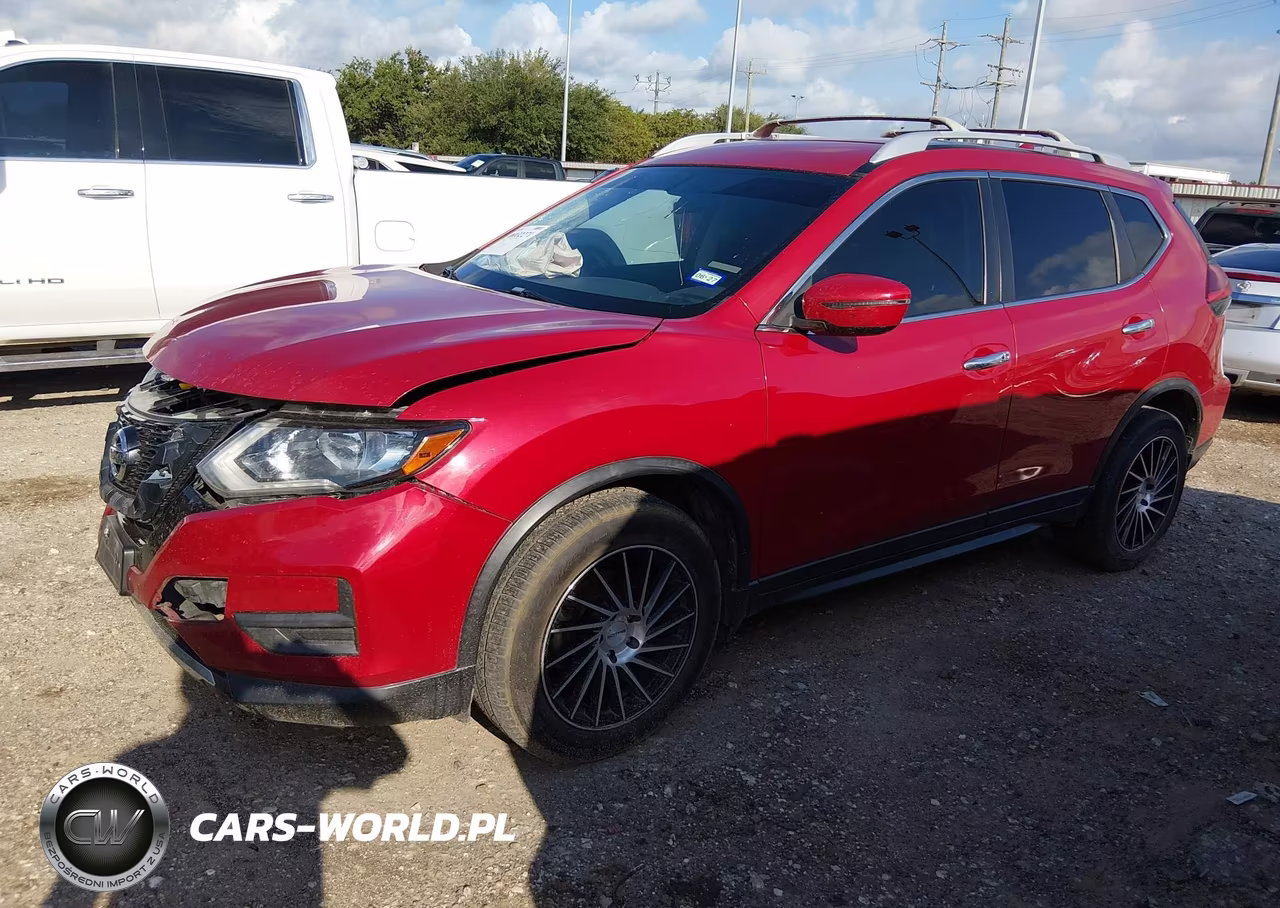 2017 Nissan Rogue Sv VIN:JN8AT2MT6HW392149 - 2