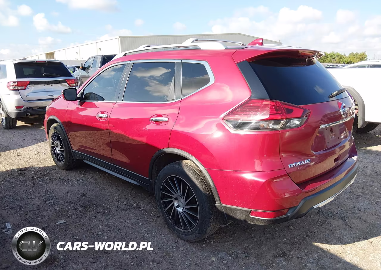 2017 Nissan Rogue Sv VIN:JN8AT2MT6HW392149 - 3