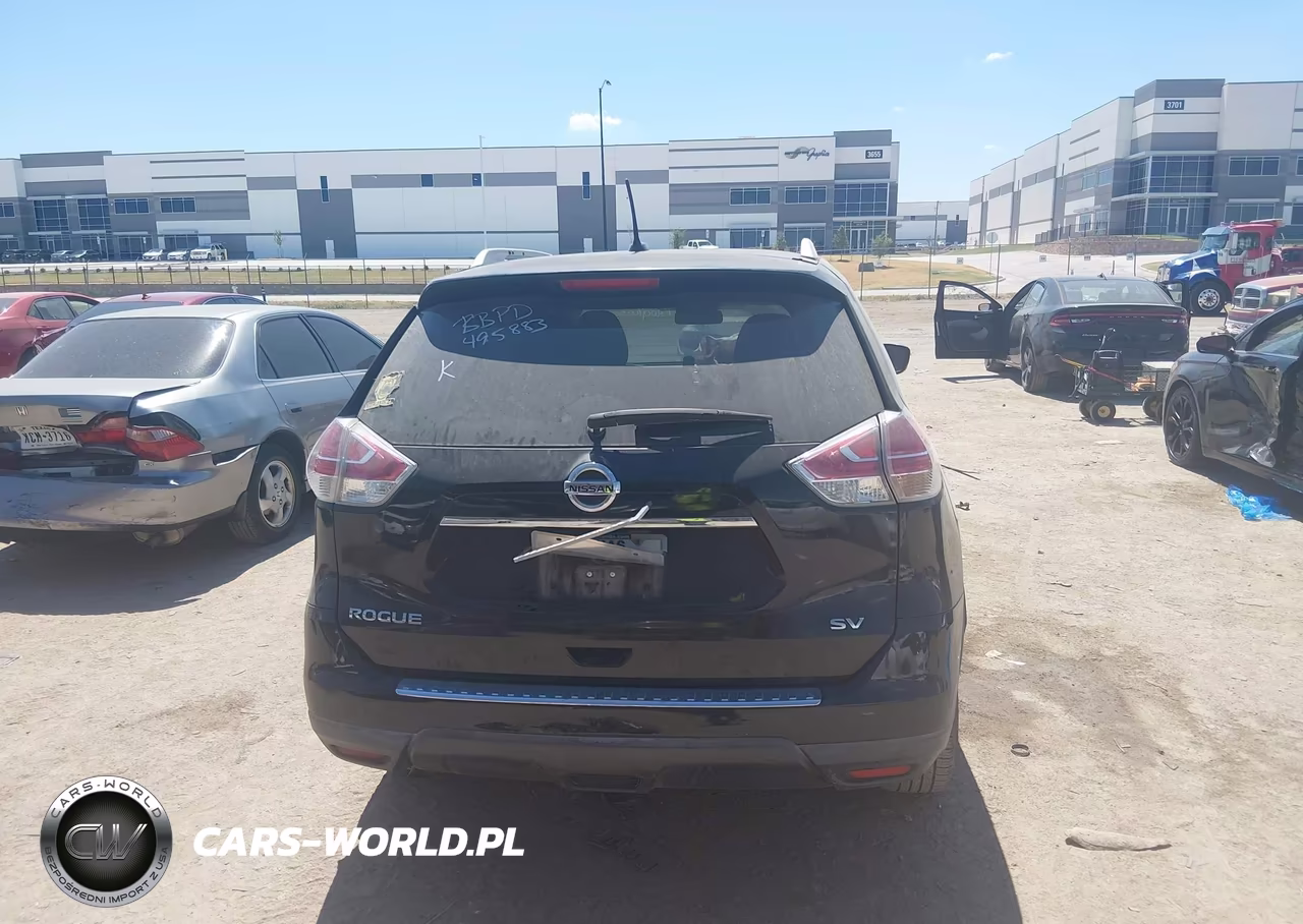 2016 Nissan Rogue Sv VIN:KNMAT2MT1GP734028 - 16