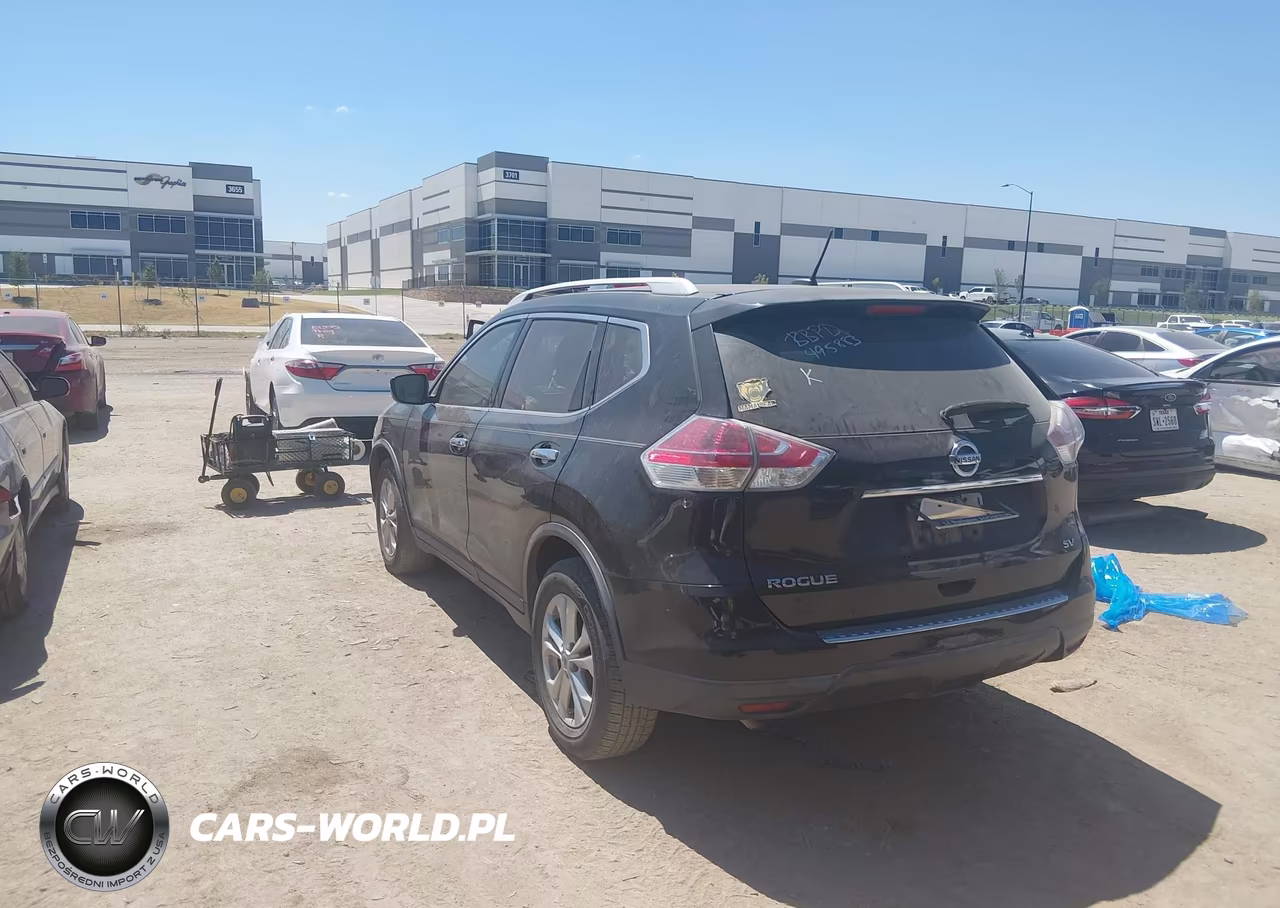 2016 Nissan Rogue Sv VIN:KNMAT2MT1GP734028 - 3