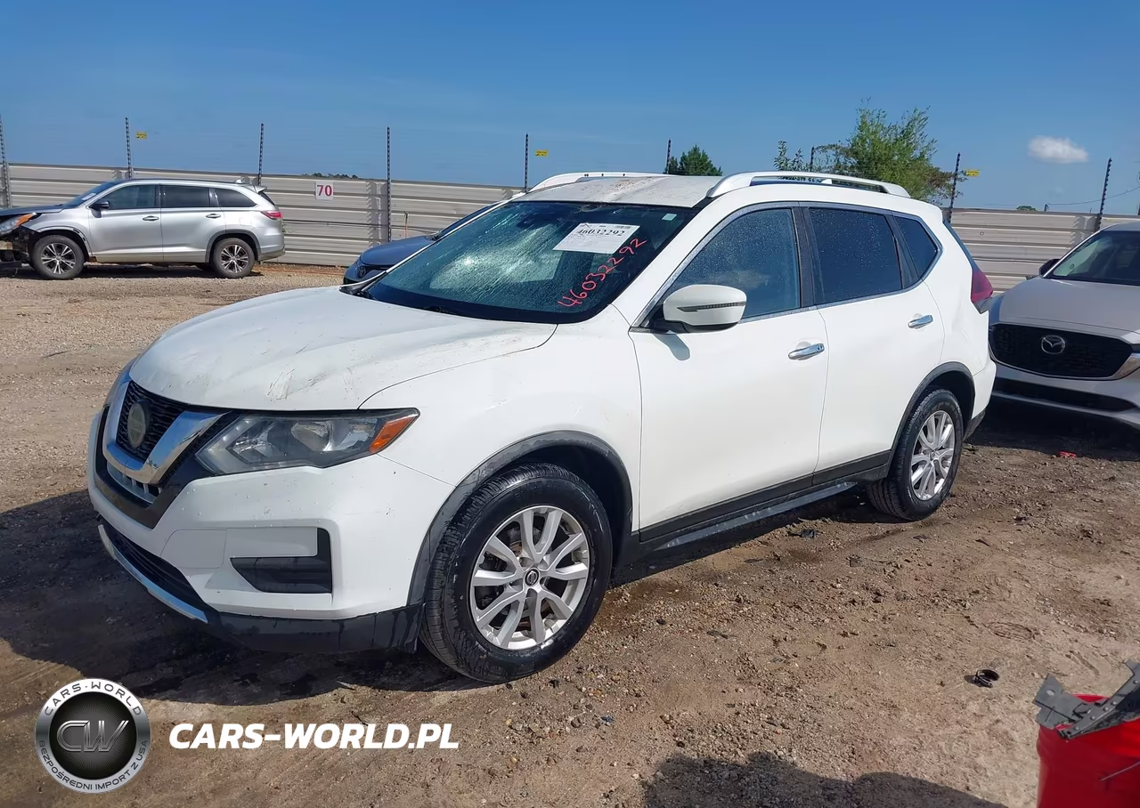 2019 Nissan Rogue Sv VIN:KNMAT2MT8KP527418 - 2