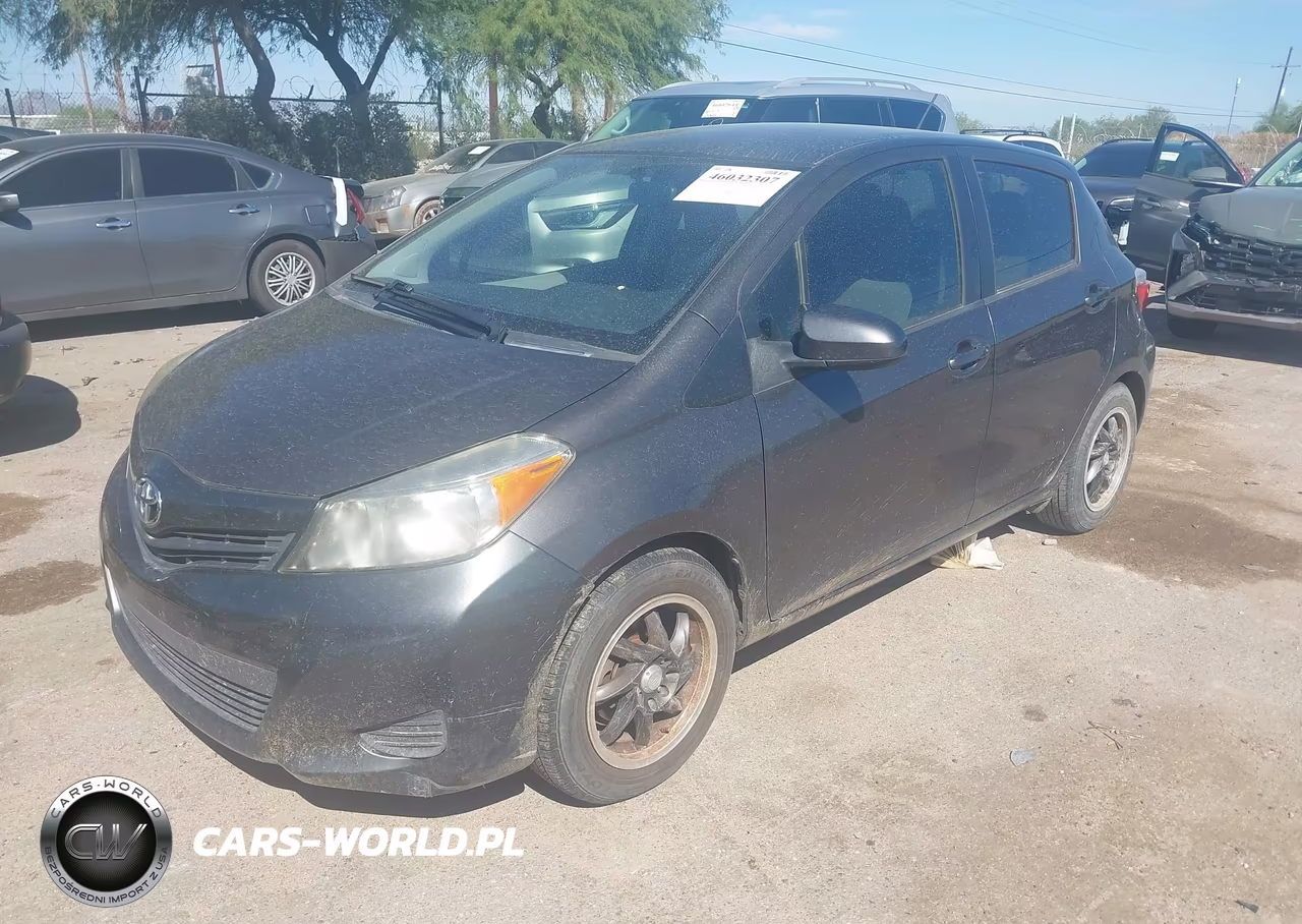 2012 Toyota Yaris Le VIN:JTDKTUD32CD532911 - 2