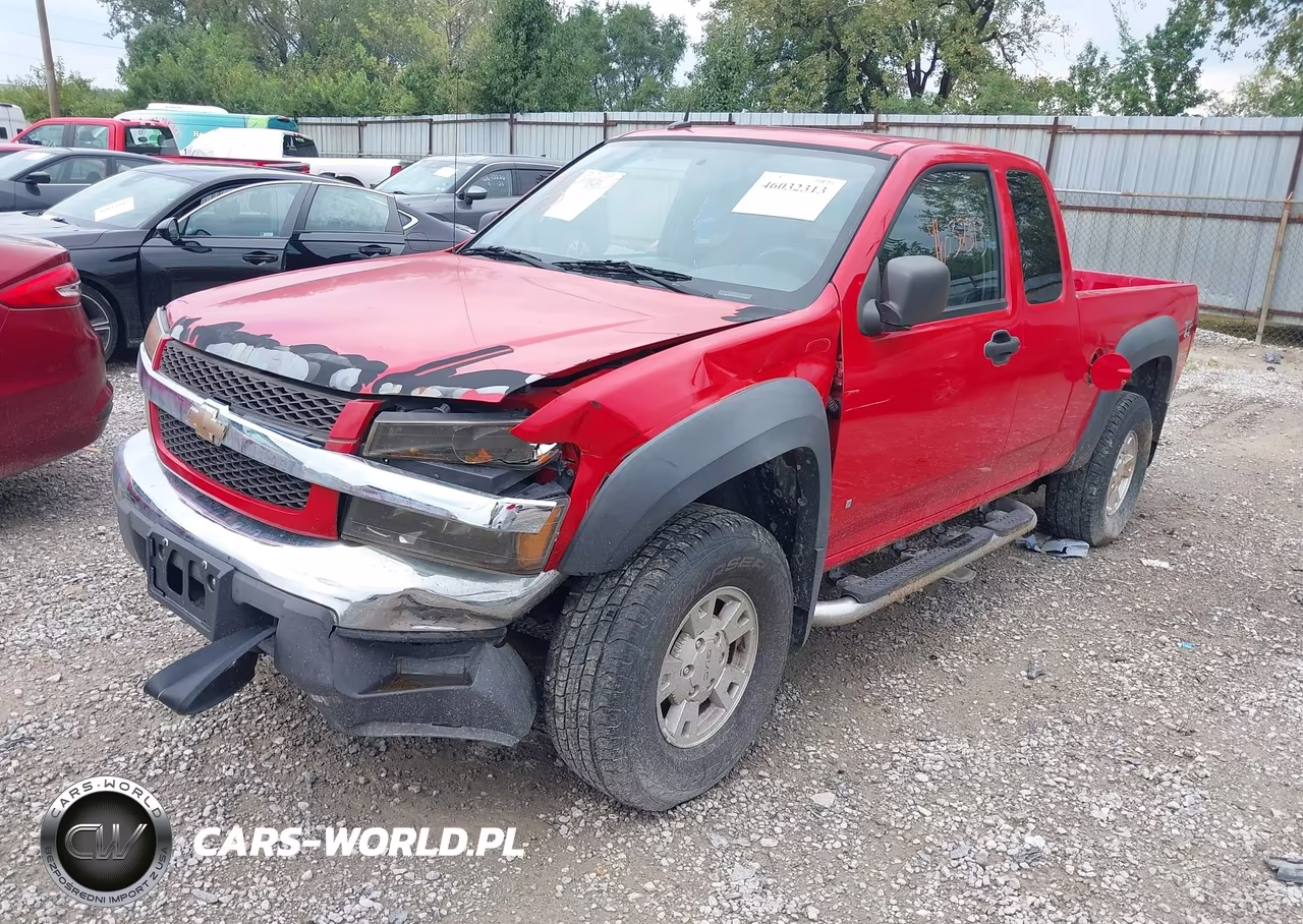 2007 Chevrolet Colorado Lt VIN:1GCDT19E778166444 - 2