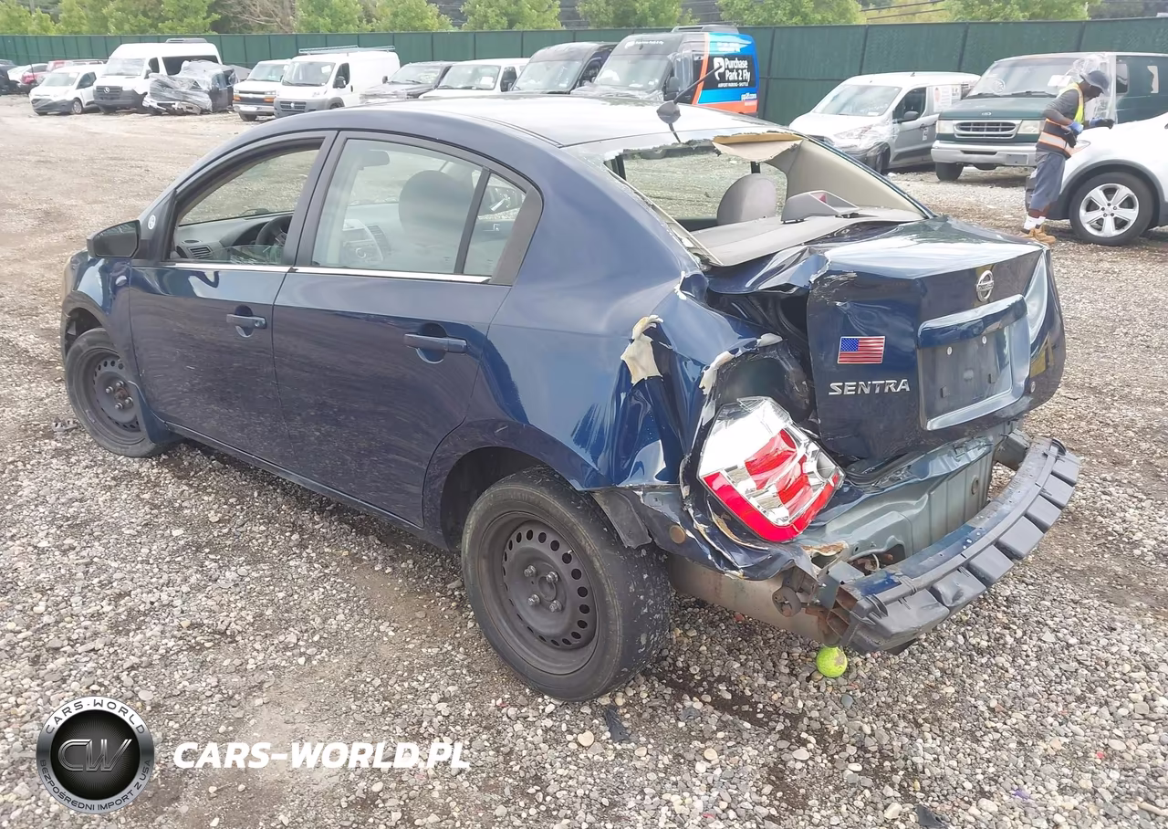 2008 Nissan Sentra 2.0S VIN:3N1AB61EX8L676016 - 3