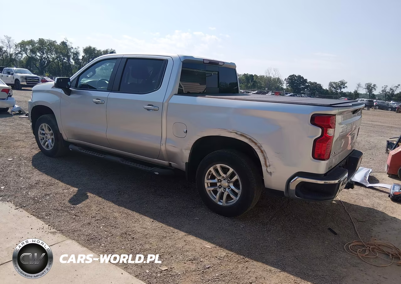 2020 Chevrolet Silverado 1500 4Wd Short Bed Lt VIN:3GCUYDED0LG410536 - 3