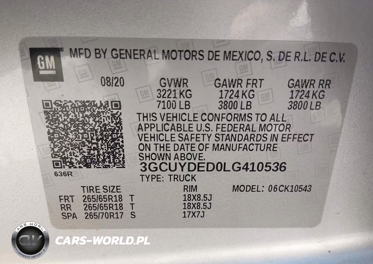 2020 Chevrolet Silverado 1500 4Wd Short Bed Lt VIN:3GCUYDED0LG410536 - 9