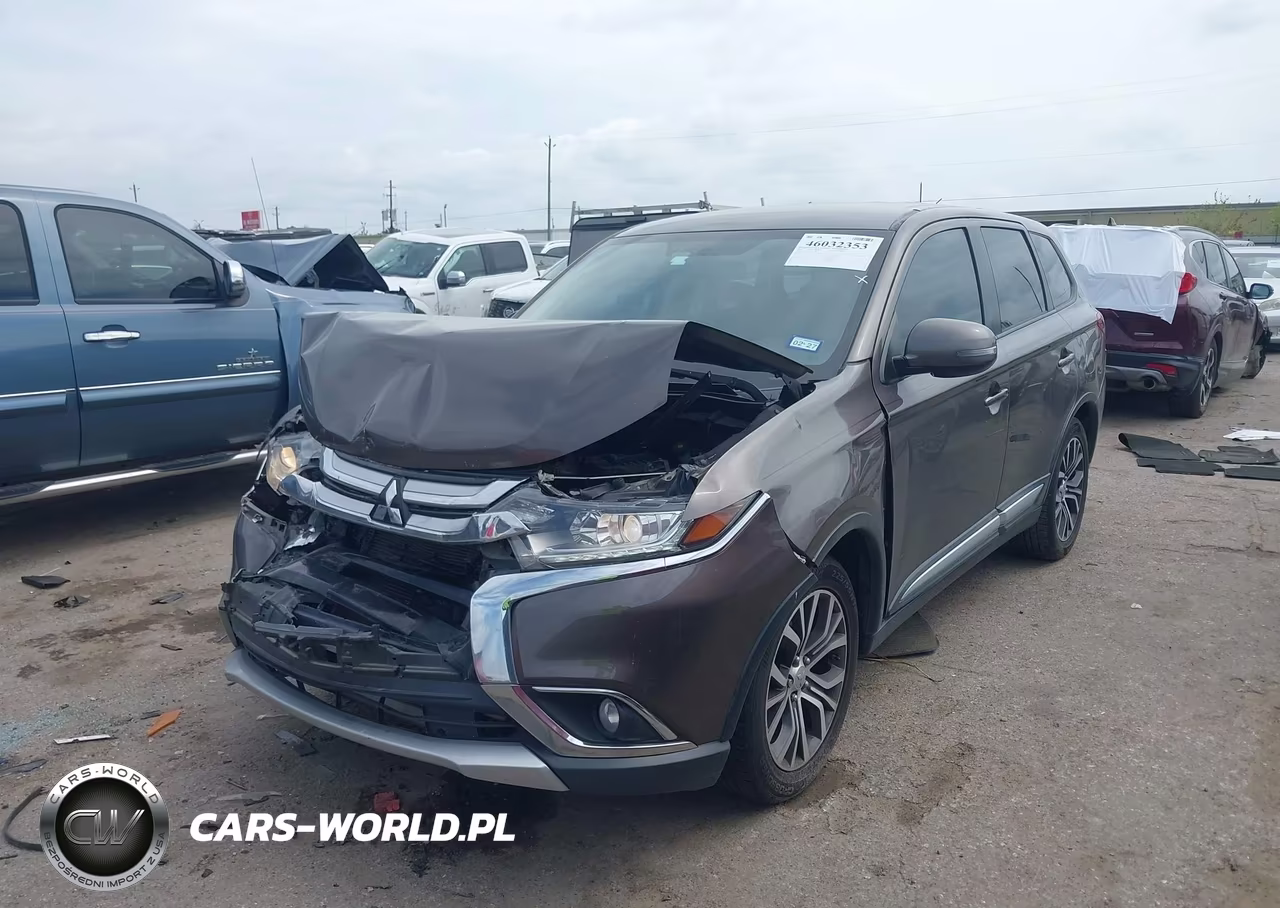 2016 Mitsubishi Outlander Se VIN:JA4AD3A38GZ015834 - 2
