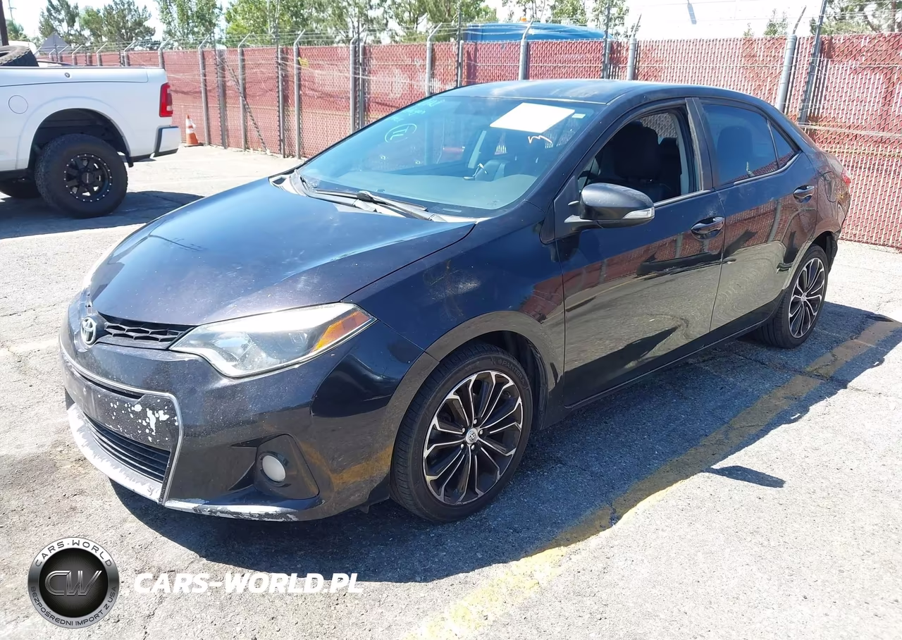 2014 Toyota Corolla S Plus VIN:5YFBURHE0EP168638 - 2