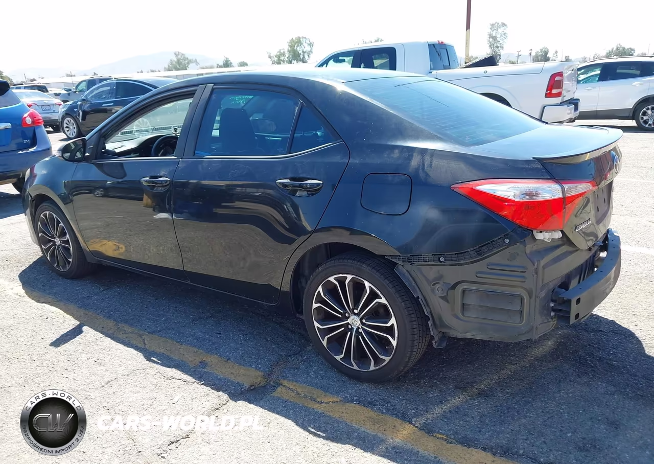 2014 Toyota Corolla S Plus VIN:5YFBURHE0EP168638 - 3