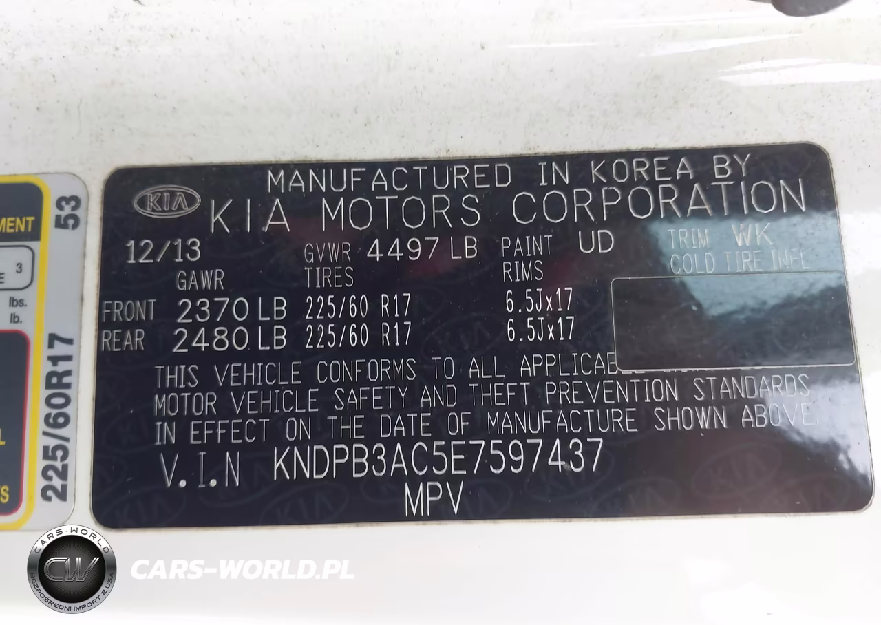 2014 Kia Sportage Lx VIN:KNDPB3AC5E7597437 - 9