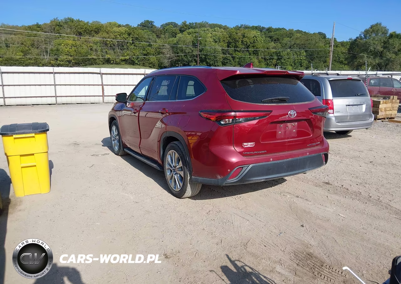 2022 Toyota Highlander Limited VIN:5TDDZRBH7NS563727 - 3