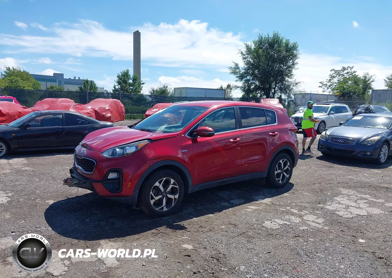 2020 Kia Sportage Lx VIN:KNDPMCAC5L7832779 - 2