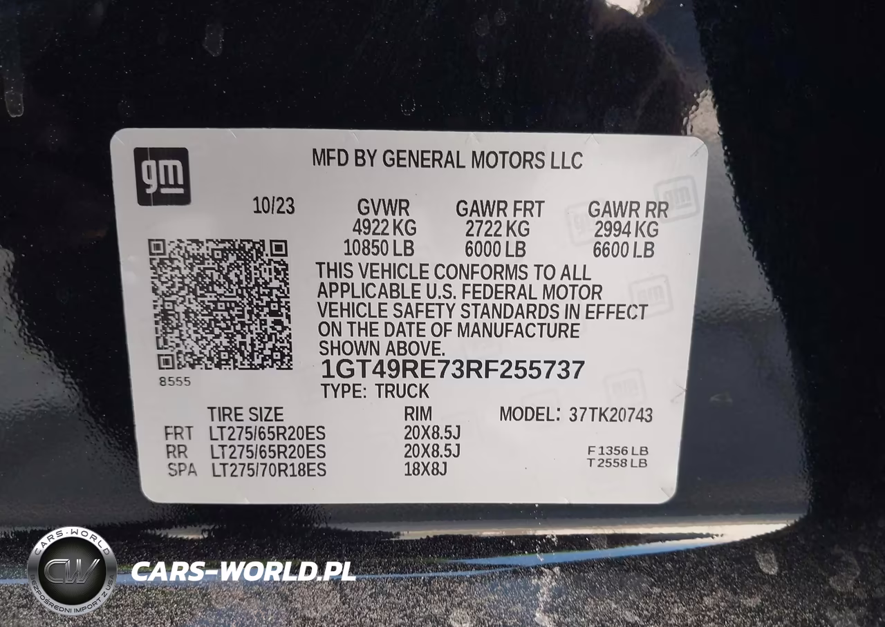 2024 GMC Sierra 2500Hd 4Wd Standard Bed Denali VIN:1GT49RE73RF255737 - 9