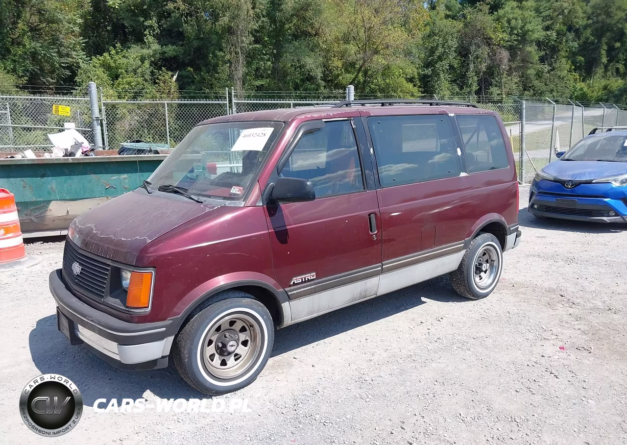 1989 Chevrolet Astro VIN:1GNDM15Z2KB252446 - 2