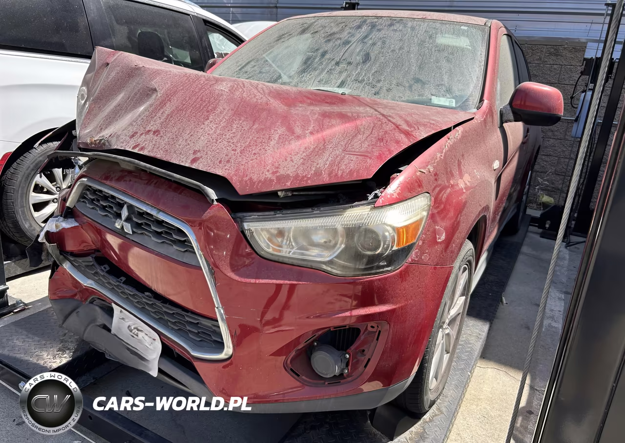 2014 Mitsubishi Outlander Sport Es VIN:4A4AP3AU7EE021692 - 2