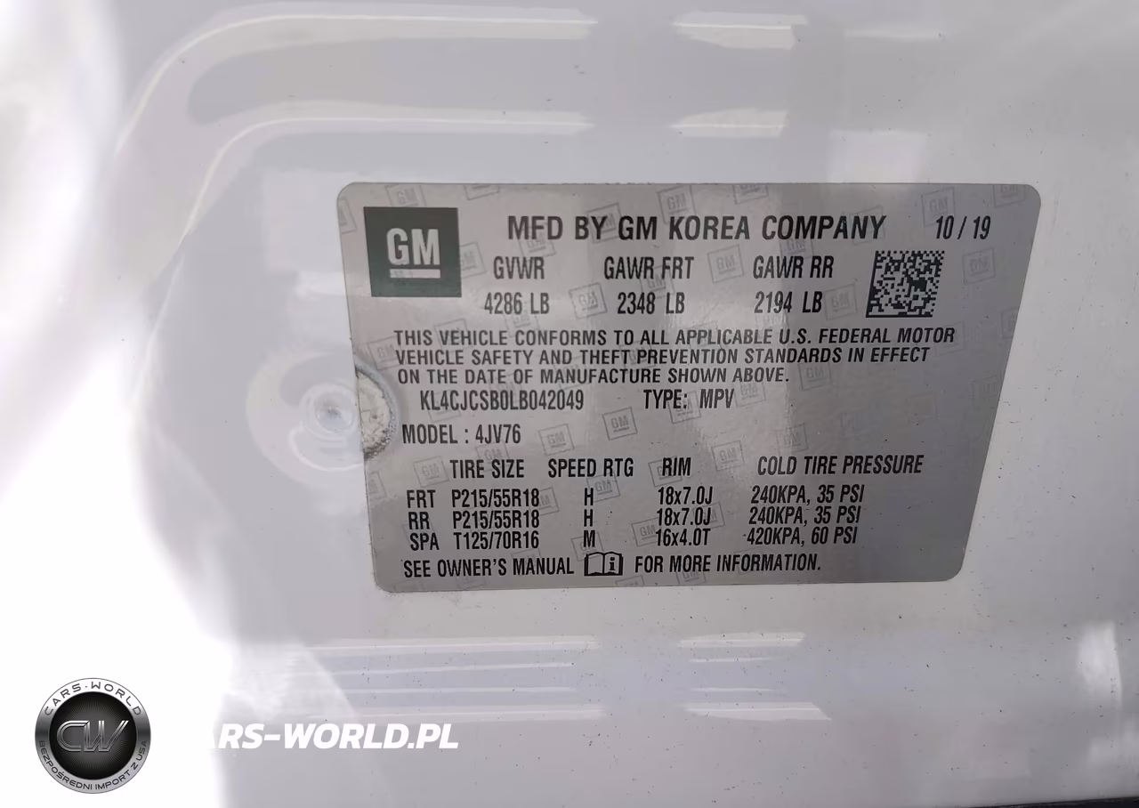 2020 Buick Encore Fwd Essence VIN:KL4CJCSB0LB042049 - 9