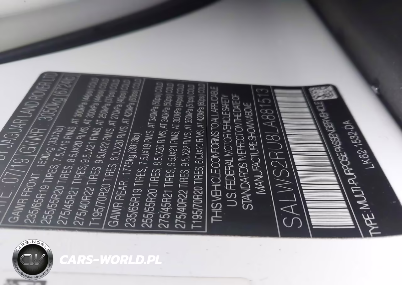 2020 Land Rover Range Rover Sport Hst Mhev VIN:SALWS2RU8LA881513 - 9