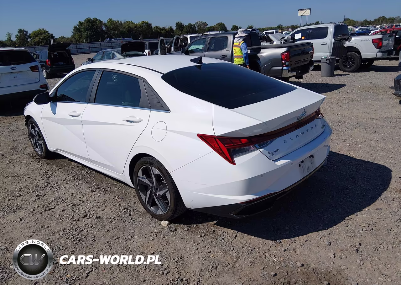 2023 Hyundai Elantra Hybrid Limited VIN:KMHLN4AJ6PU041650 - 3