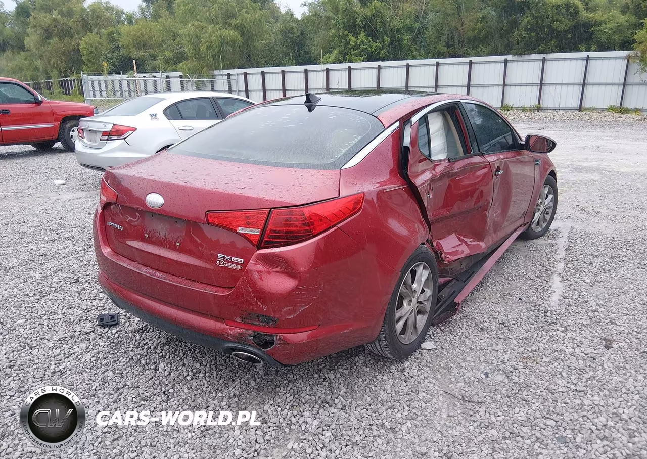 2013 Kia Optima Ex VIN:5XXGN4A70DG199400 - 4