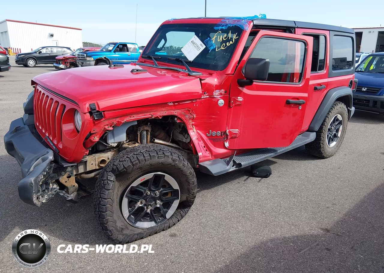 2018 Jeep Wrangler Unlimited Sport S 4X4 VIN:1C4HJXDG3JW177690 - 2