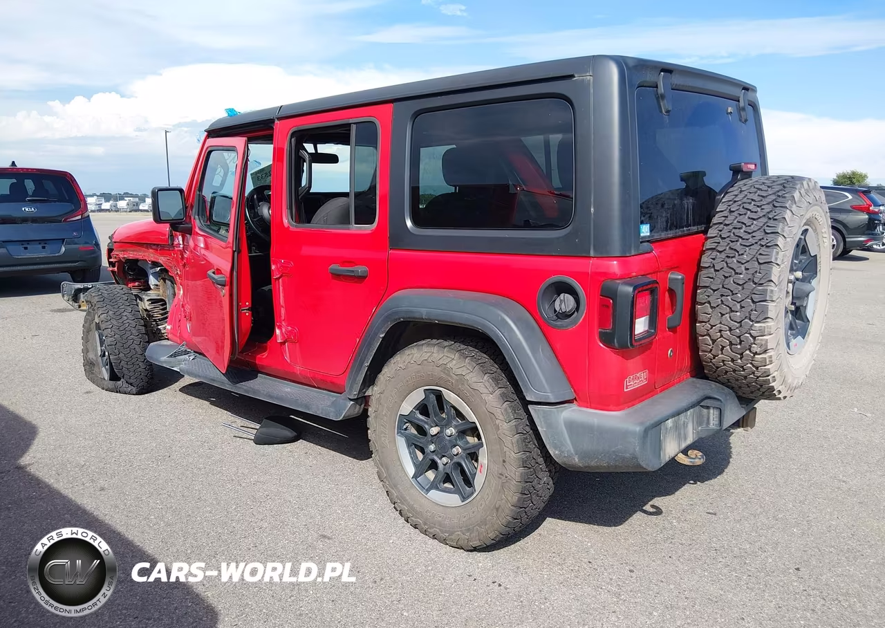 2018 Jeep Wrangler Unlimited Sport S 4X4 VIN:1C4HJXDG3JW177690 - 3