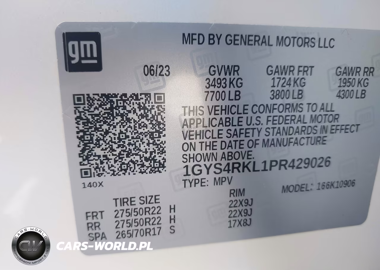 2023 Cadillac Escalade Esv 4Wd Sport Platinum VIN:1GYS4RKL1PR429026 - 9