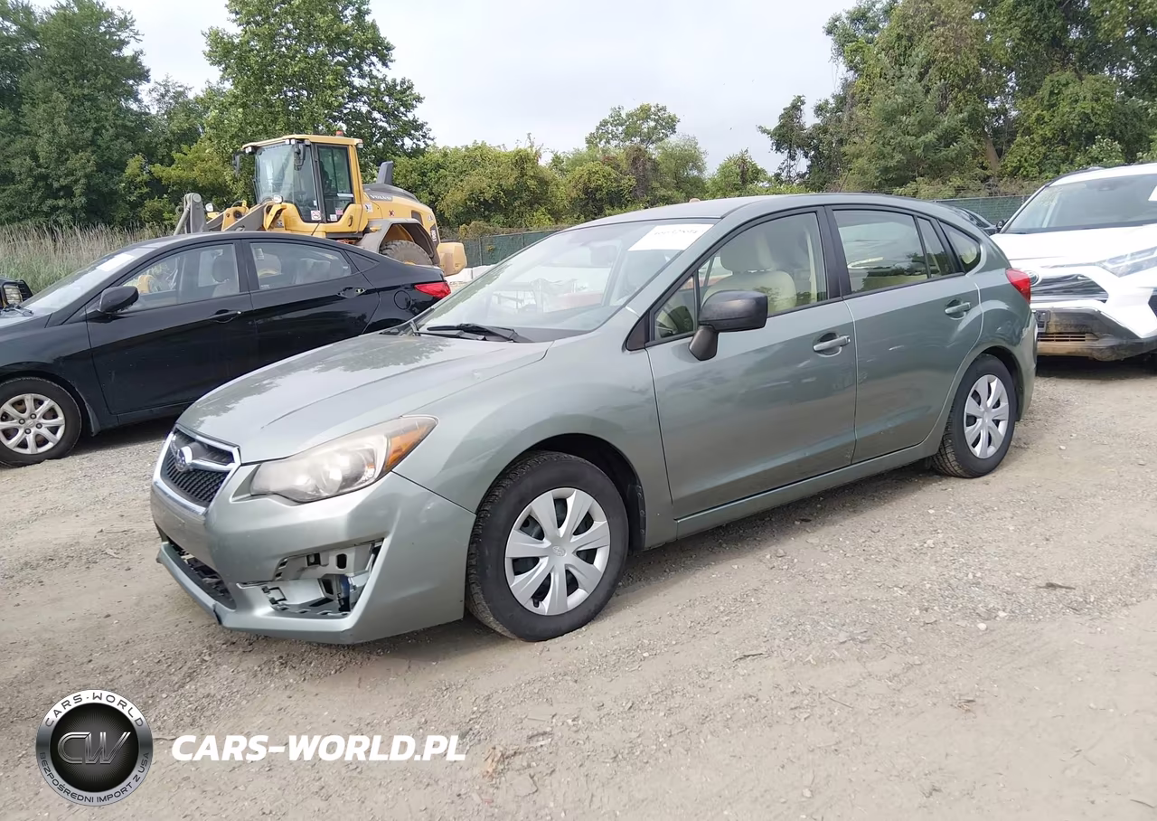 2016 Subaru Impreza 2.0I VIN:JF1GPAA60GH303624 - 2
