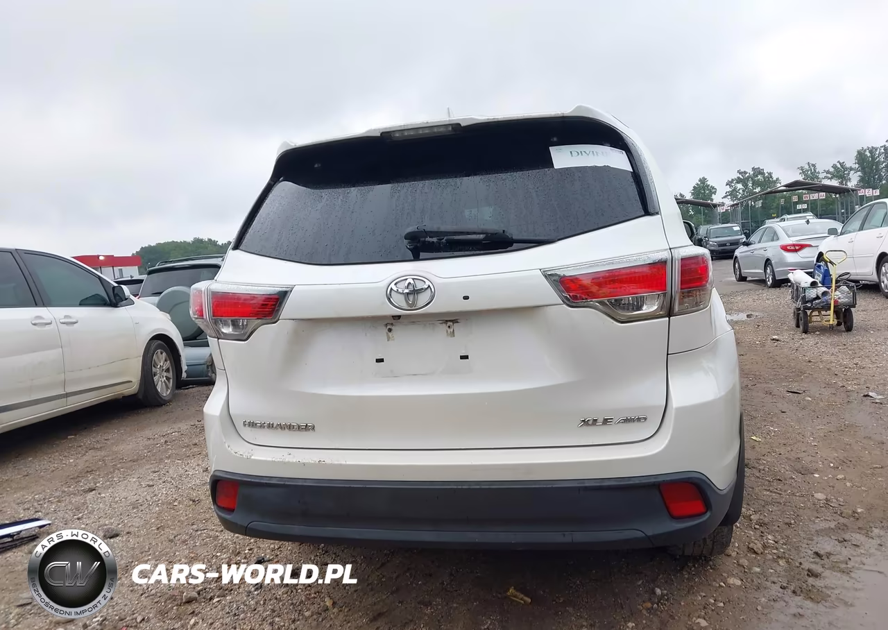 2016 Toyota Highlander Xle V6 VIN:5TDJKRFH1GS269616 - 17