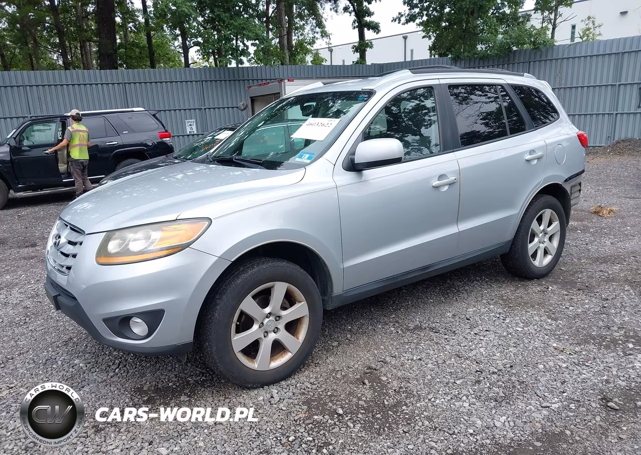 2010 Hyundai Santa Fe Se VIN:5NMSHDAG2AH347318 - 2