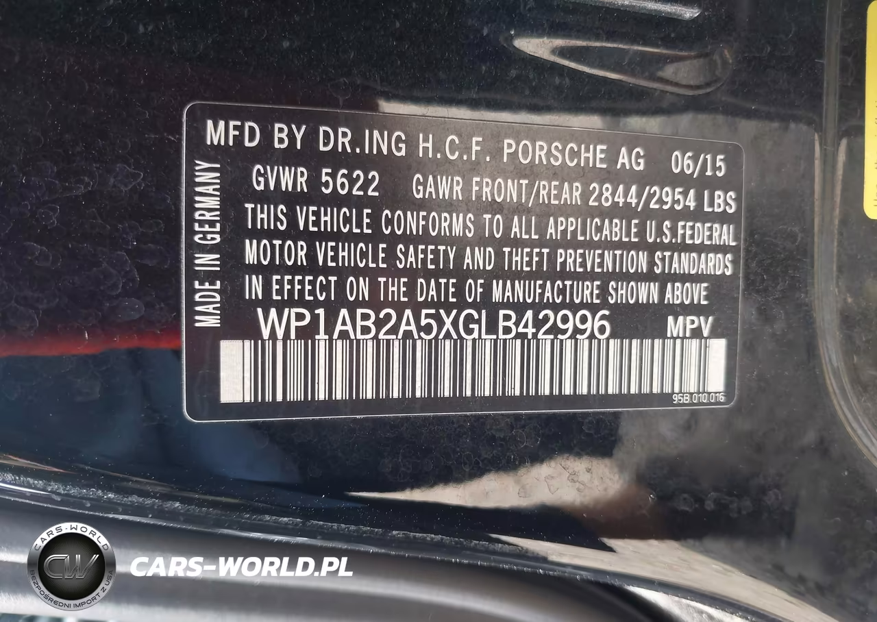 2016 Porsche Macan S VIN:WP1AB2A5XGLB42996 - 9