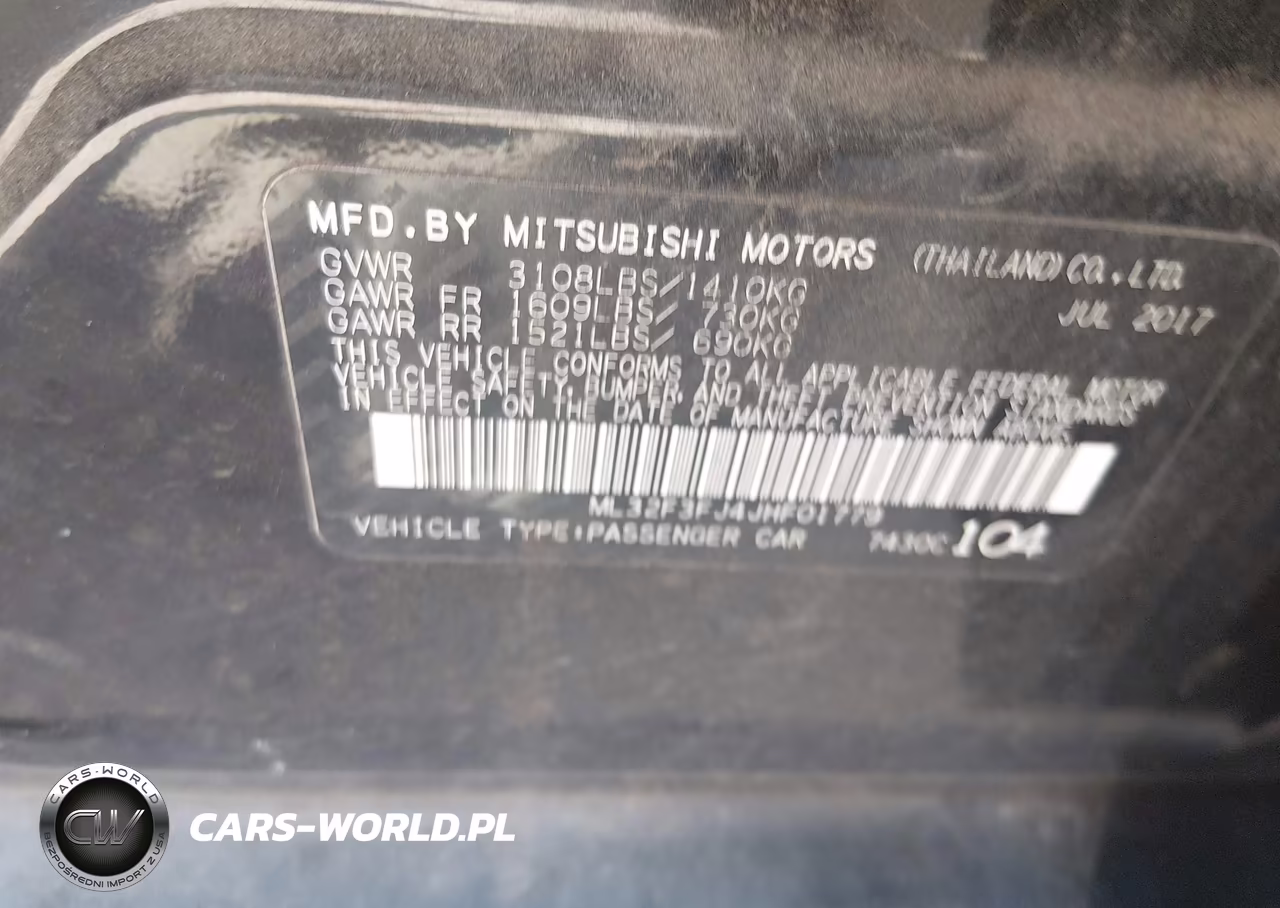 2018 Mitsubishi Mirage G4 Es VIN:ML32F3FJ4JHF01779 - 9