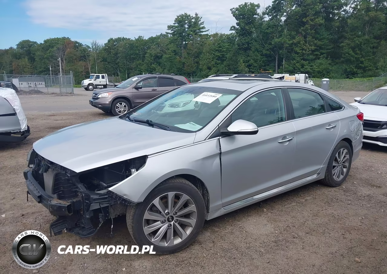 2017 Hyundai Sonata Sport VIN:5NPE34AF8HH580376 - 2