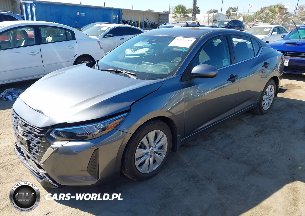 2025 Nissan Sentra S VIN:3N1AB8BV5SY267975 - 2